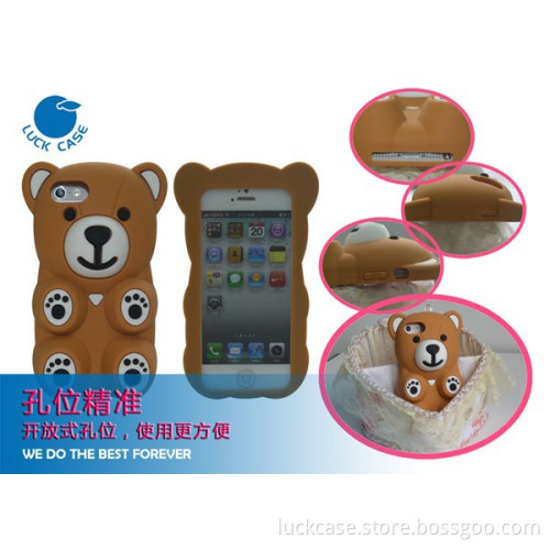 Cuatomized high quality animal cell phone case for iphone 5